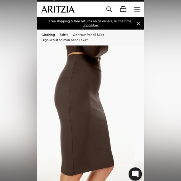 ARITZIA Babaton Rich Mocha Brown Set - Picture 7 of 8